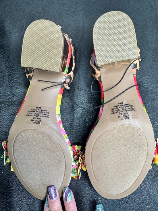 Betsy Johnson Ankle Strap Sandals - Size 7,NWT